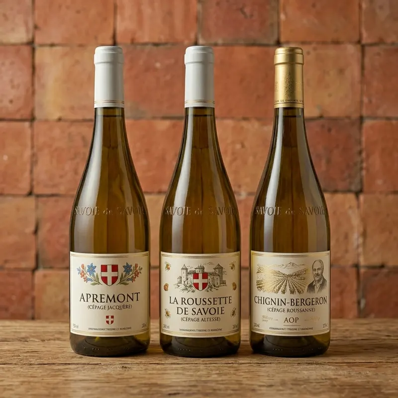 Sélection de Vins Blancs Secs de Savoie AOP